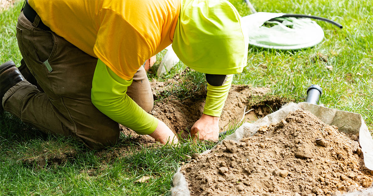 Sanderson & DeHaan – When is the best time to install a sprinkler system – Header